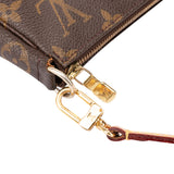 Louis Vuitton Canvas Monogram Pochette Accessoire Shoulder Bag