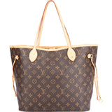 Louis Vuitton Canvas Monogram Neverfull MM Shopper Bag