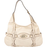 Gucci White Leather Limited 85th Jackie Handbag