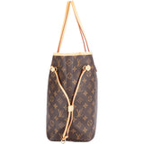 Louis Vuitton Canvas Monogram Neverfull MM Shopper Bag