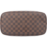 Louis Vuitton Damier Ebene Monogram Neverfull MM Shopper Handbag