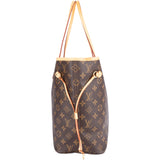 Louis Vuitton Canvas Monogram Neverfull MM Shopper Bag