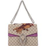 Gucci Limited Bird GG Monogram Dionysus Shoulder Bag