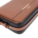 Burberry Brown Leather Grace Crossbody Bag
