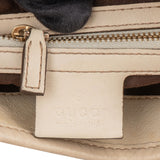 Gucci White Leather Limited 85th Jackie Handbag