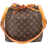 Louis Vuitton Canvas Monogram Sac Noe Petit Shoulder Bag