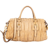 Prada Quilted Leather City Handbag