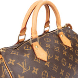 Louis Vuitton Canvas Monogram Speedy 30 Handbag
