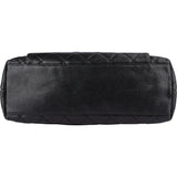 Chanel Quilted Caviar Leather 24K Gold Shoulder Bag