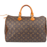 Louis Vuitton Canvas Monogram Speedy 35 Handbag