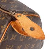 Louis Vuitton Canvas Monogram Speedy 35 Handbag