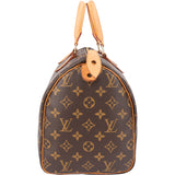 Louis Vuitton Canvas Monogram Speedy 30 Handbag