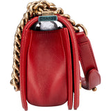 Chanel Horsehair Small Boy Single Flap Crossbody bag