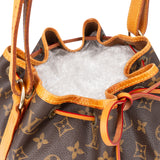 Louis Vuitton Canvas Monogram Sac Noe Petit Shoulder Bag