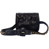 Chanel Quilted Lambskin 24K Gold Waistbag