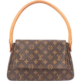 Louis Vuitton Canvas Monogram Looping PM Shoulder Bag