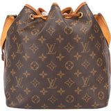 Louis Vuitton Canvas Monogram Sac Noe Petit Shoulder Bag