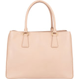 Prada Pink Saffiano Leather Gallieria Handbag