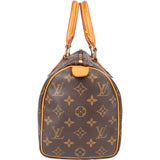 Louis Vuitton Canvas Monogram Speedy 25 Handbag