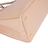 Prada Pink Saffiano Leather Gallieria Handbag