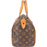 Louis Vuitton Canvas Monogram Speedy 25 Handbag