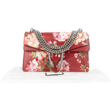 Gucci Leather Floral Dionysus Shoulder Bag
