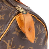 Louis Vuitton Canvas Monogram Speedy 25 Handbag