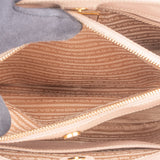 Prada Pink Saffiano Leather Gallieria Handbag