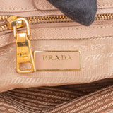 Prada Pink Saffiano Leather Gallieria Handbag