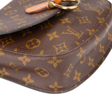 Louis Vuitton Canvas Monogram Saint Cloud MM Crossbody Bag