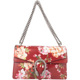 Gucci Leather Floral Dionysus Shoulder Bag