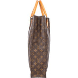 Louis Vuitton Canvas Monogram Sac Plat Handbag
