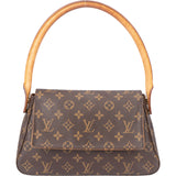 Louis Vuitton Canvas Monogram Looping PM Shoulder Bag
