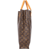 Louis Vuitton Canvas Monogram Sac Plat Handbag