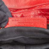 Balenciaga Red Leather City Handbag