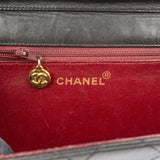 Chanel Quilted Lambskin 24k Gold Single Flap Shoulder Bag
