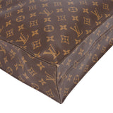 Louis Vuitton Canvas Monogram Sac Plat Handbag