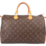 Louis Vuitton Canvas Monogram Speedy 35 Handbag