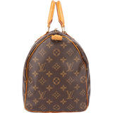 Louis Vuitton Canvas Monogram Speedy 35 Handbag