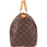 Louis Vuitton Canvas Monogram Speedy 35 Handbag