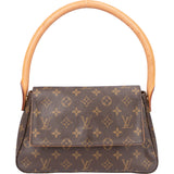Louis Vuitton Canvas Monogram Looping PM Shoulder Bag