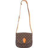 Louis Vuitton Canvas Monogram Saint Cloud GM Crossbody Bag