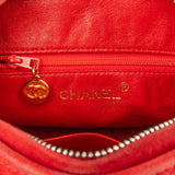 Chanel Quilted Suede Leather CC Camera Crossbody Bag