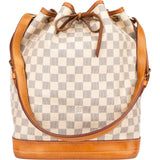 Louis Vuitton Damier Azur Monogram Sac Noe Grande Shoulder Bag