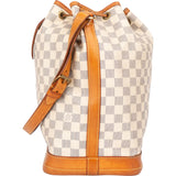 Louis Vuitton Damier Azur Monogram Sac Noe Grande Shoulder Bag