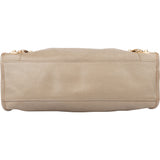 Balenciaga Taupe Leather City Handbag