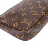 Louis Vuitton Canvas Monogram Pochette Accessoire Handbag