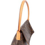 Louis Vuitton Canvas Monogram Looping PM Shoulder Bag