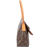 Louis Vuitton Canvas Monogram Looping PM Shoulder Bag