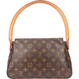 Louis Vuitton Canvas Monogram Looping PM Shoulder Bag